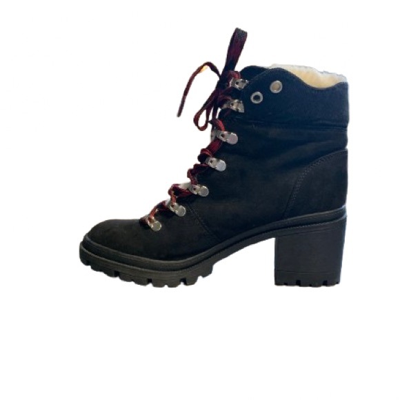 NWOT JELLYPOP Black suede ankle boots - Picture 5 of 6